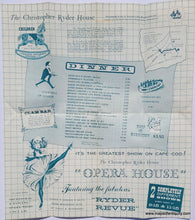 Load image into Gallery viewer, Genuine-Original-Menu-Christopher-Ryder-House-Menu-Chatham-MA-with-Cape-Cod-Map-1960s--Maps-Of-Antiquity
