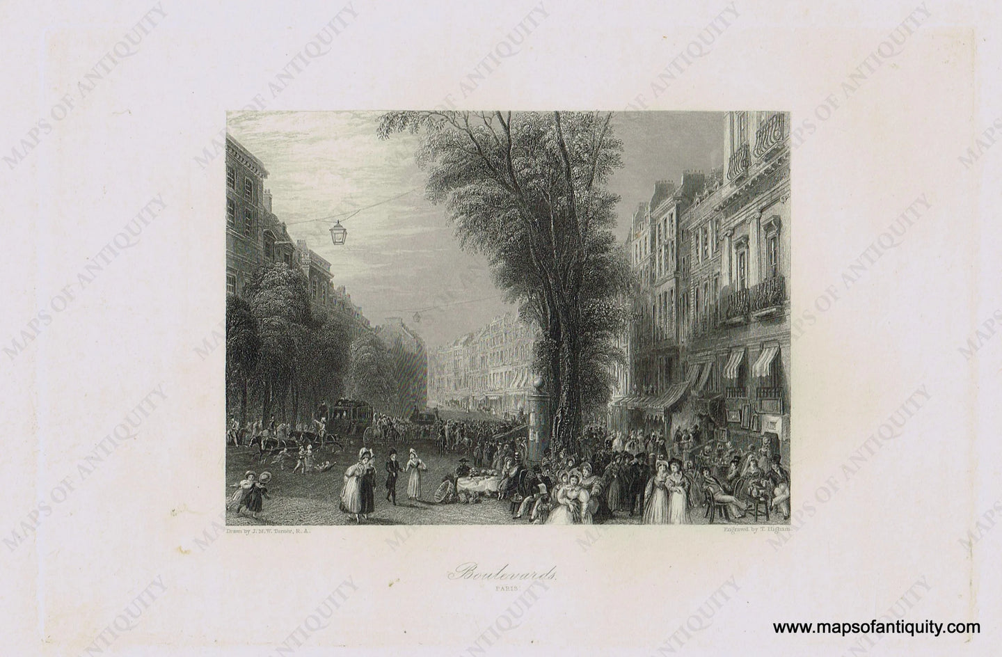 Genuine-Antique-Print-Boulevards-Paris--19th-century-Unknown-Publisher-Maps-Of-Antiquity