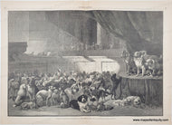 Genuine-Antique-Print-The-Dog-Congress---Candidates-for-the-Bench-Show-1880-Harpers-Weekly-Maps-Of-Antiquity