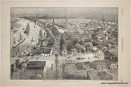 Genuine-Antique-Print-The-City-and-Harbor-of-Savannah-Georgia-1883-Harpers-Weekly-Maps-Of-Antiquity