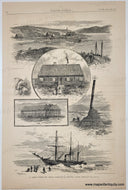 Genuine-Antique-Print-An-Arctic-Outpost---the-Greeley-Expedition-in-Discovery-Harbor-Greenland-1882-Harpers-Weekly-Maps-Of-Antiquity