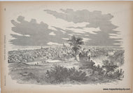 Genuine-Antique-Print-Nashville-Tennessee-1862-1894-Harpers-Maps-Of-Antiquity