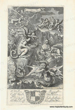 Load image into Gallery viewer, 1694 - Book 1. Part 3. Chap 10 and Chap 11 - Demons and Angels (double-sided) - Genuine Antique Print
