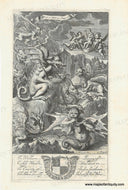 1694 - Book 1. Part 3. Chap 10 and Chap 11 - Demons and Angels (double-sided) - Genuine Antique Print