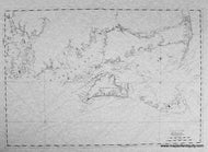 Black-and-White-Reproduction-Southeastern-Massachusetts-in-1781.---Reproduction-Reproductions-Coastal-Cape-Cod-Reproduction-Des-Barres-Maps-Of-Antiquity