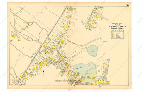 Reproduction-Falmouth-Village-p.-10---Town-and-Village-Maps-Atlas-of-Barnstable-County-Walker-1906.----Reproduction---Reproductions-Cape-Cod-and-Islands-Reproduction--Maps-Of-Antiquity