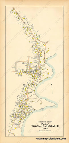 Reproduction-Map-Walker-1906.-Barnstable-Cotuit-Sandwich