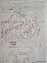 Load image into Gallery viewer, Index Map To The Town Of Chatham South West - Reproduction
