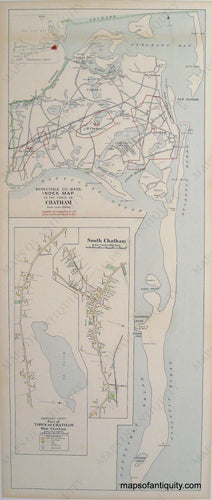 Reproduction-Index-Map-to-the-Town-of-Chatham-South-Chatham-West-Chatham---Reproduction---Reproduction-Cape-Cod-and-Islands-Reproduction--Maps-Of-Antiquity