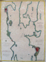 Load image into Gallery viewer, Reproduction-Lake-Champlain-Sheet-No-2-from-Cumberland-Head-to-Ligonier-Point---Reproduction---Reproduction-Northeast--Reproduction-Maps-Of-Antiquity
