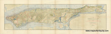 Load image into Gallery viewer, Manhattan Island Then and Now - Reproduction Map
