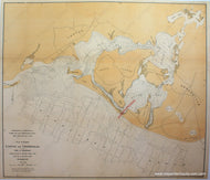 Reproduction-Cotuit-Osterville-Oyster-Harbors-1897-map-chart