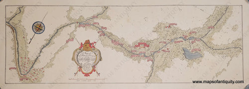 A Map Of The Property Belonging To Fly-Fisher’s Club Brooklyn - Hand-Colored Reproduction