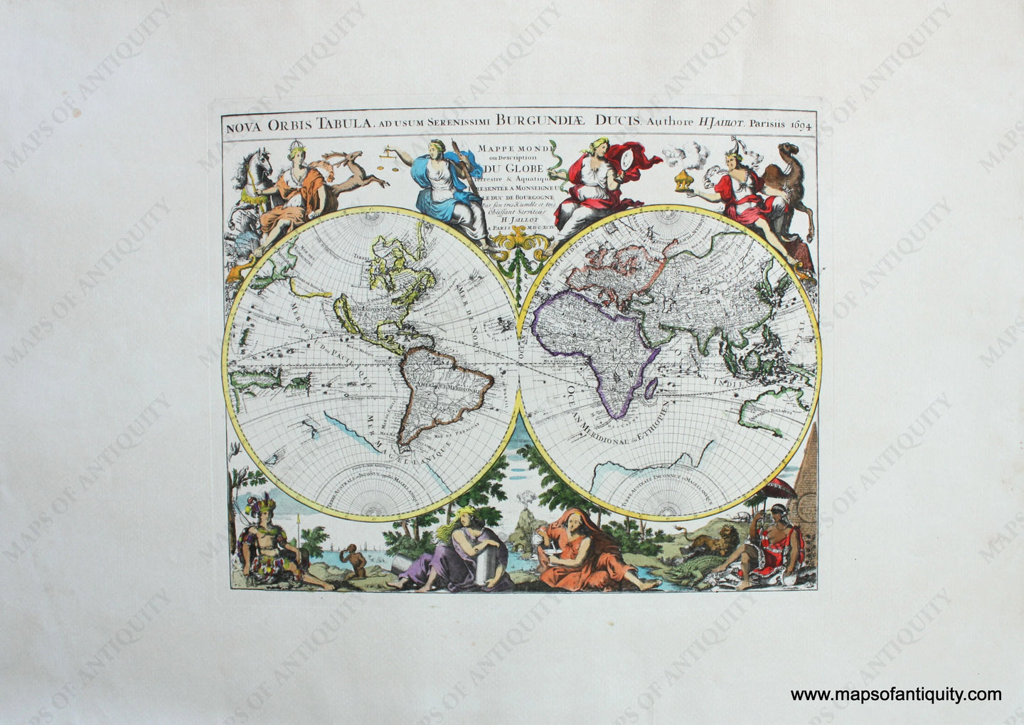 High-quality-Reproduction-Nova-Orbis-Tabula-(World)---Reproduction-Reproductions---Reproduction-Maps-Of-Antiquity