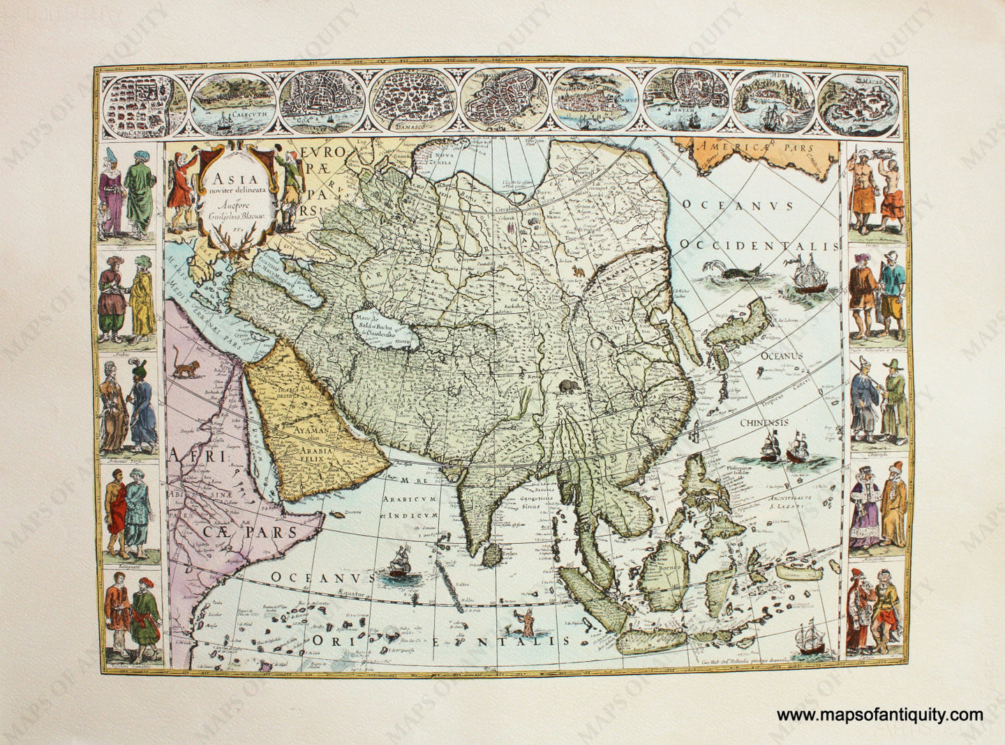 High-quality-Reproduction-Asia---Reproduction-**********-Reproductions---Reproduction-Maps-Of-Antiquity