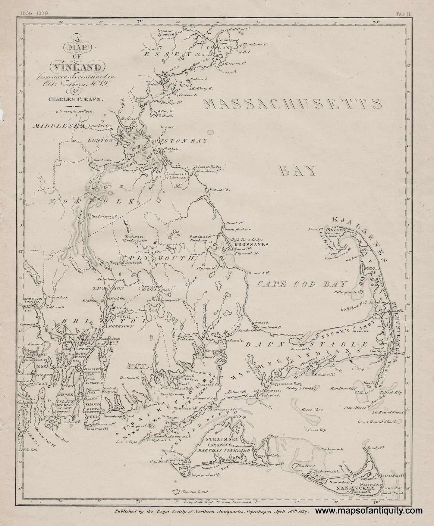 A Map of Vinland - Reproduction