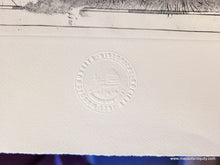 Load image into Gallery viewer, Map with an embossed seal of the Massachusetts Historical Society
