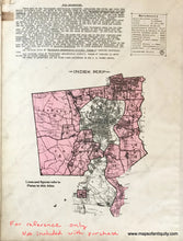 Load image into Gallery viewer, 1917 - Pawtucket Business Section Plate 20 Antique Map Genuine Hand-Colored
