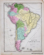 Genuine-Antique-Map-South-America-1838-Huntington-Maps-Of-Antiquity