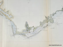 Load image into Gallery viewer, 1852 - Sketch G showing the Coast of Florida on the Gulf of Mexico - Antique Chart

