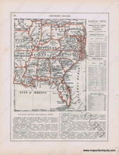 Load image into Gallery viewer, 1848 - Territories Of Oregon And Upper California Verso Southern States Antique Map Genuine
