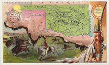 Load image into Gallery viewer, Antique-Chromolithograph-Arbuckle-Print-Prints-Oklahoma-Indian-Territory-1890-1800s-19th-Century-Maps-of-Antiquity
