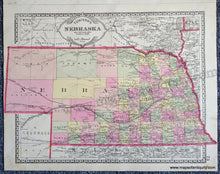 Load image into Gallery viewer, 1888 - Double-Sided Sheet With Multiple Maps: Centerfold Tunison’s Northern Texas And Indian
