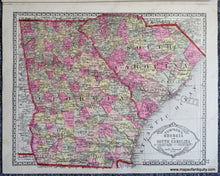 Load image into Gallery viewer, 1888 - Double-Sided Sheet With Multiple Maps: Centerfold Tunison’s Arkansas Louisiana And
