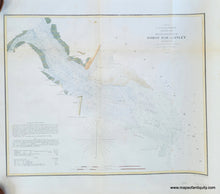 Load image into Gallery viewer, 1855 - Reconnaissance of Doboy Bar and Inlet, Georgia - Antique Map
