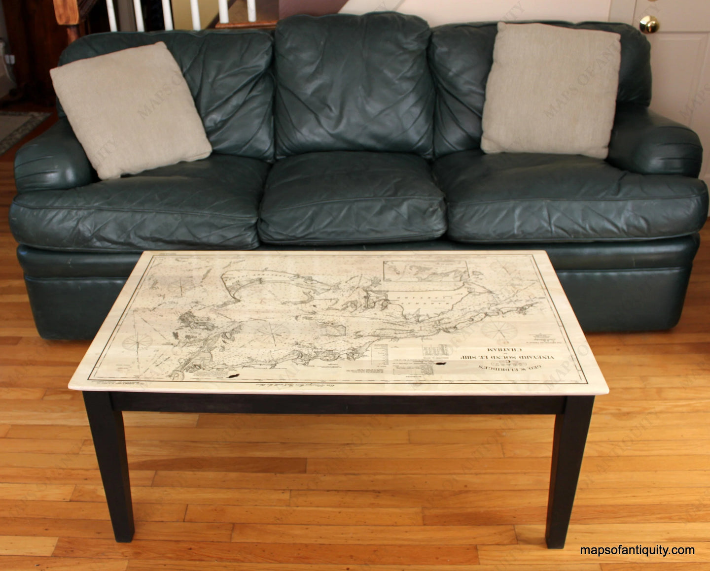 Furniture-Hand-crafted-Eldridge-Chart-C-Coffee-Table-**UNAVAILABLE**-Reproduction-Cape-Cod-and-Islands--Locally-Hand-Crafted-for-MOA-Maps-Of-Antiquity