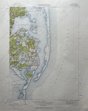 Load image into Gallery viewer, Genuine-Vintage-Map-Chatham-Mass-Cape-Cod-Antique-Topographic-Map-1947-USGS-U-S-Geological-Survey-Maps-Of-Antiquity
