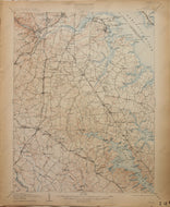 Genuine-Antique-Map-Relay--Maryland--1912-U-S-Geological-Survey--Maps-Of-Antiquity