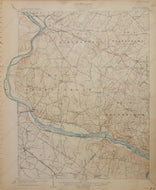 Genuine-Antique-Map-Seneca-Maryland-Virginia---1908-U-S-Geological-Survey--Maps-Of-Antiquity