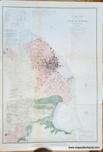 Load image into Gallery viewer, Antique-Hand-Colored-Map-and-Coastal-Chart-City-of-San-Francisco-and-Its-Vicinity-California**********-United-States-West-1853-U.S.-Coast-Survey-Maps-Of-Antiquity

