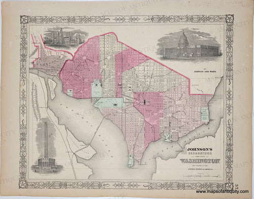 Washington DC – Maps of Antiquity