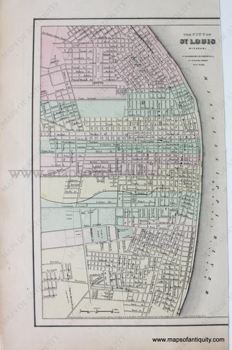 Antique-Map-Colton-St-Louis-and-Chicago