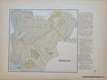 Load image into Gallery viewer, Genuine-Antique-Map-Brooklyn-NY-New-York-1900-Cram-Maps-Of-Antiquity
