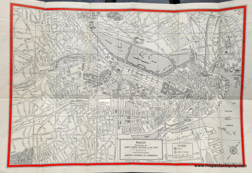Vintage-Map-Boston-Featuring-the-Down-Town-Section-of-the-City-1946-Lufkin-Maps-Of-Antiquity