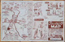 Load image into Gallery viewer, Genuine-Vintage-Map-Downtown-Santa-Fe-1950-B-Ogilvie-Maps-Of-Antiquity
