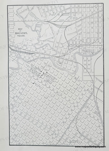 Genuine-Antique-Map-Map-of-Houston-Texas-1892-Rand-McNally-Maps-Of-Antiquity