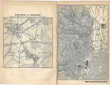 Load image into Gallery viewer, 1895 - Ravenna (Italy) - Genuine Antique Map
