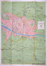 Load image into Gallery viewer, 1950s - Florence and its Hills - Italy - Genuine Original Map
