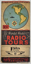 Load image into Gallery viewer, Genuine-Antique-Map-RCA-Radio-Tours-Americas-Latest-Game-1934-RCA-Radiotron-Company-Maps-Of-Antiquity
