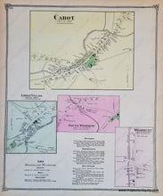 Load image into Gallery viewer, Genuine-Antique-Map-Cabot-VT-Vermont-1873-Beers-Maps-Of-Antiquity
