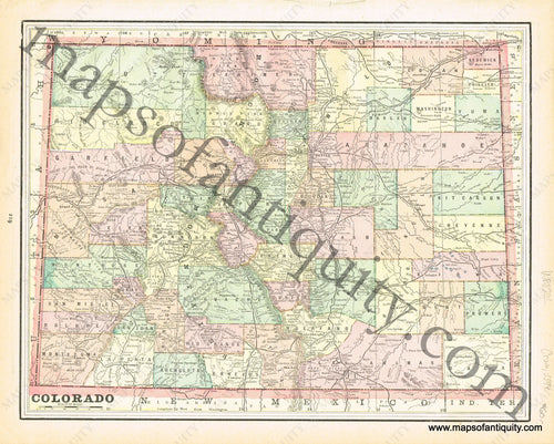 Antique-Map-Colorado