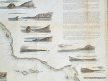 Load image into Gallery viewer, Antique-Hand-Colored-Coast-Chart-Western-Coast-of-the-United-States-Lower-Sheet-from-San-Francisco-to-San-Diego-United-States-West-1852-U.S.-Coast-Survey-Maps-Of-Antiquity
