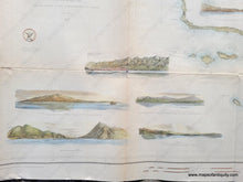 Load image into Gallery viewer, 1853 - Western Coast Of The United States From San Francisco To Diego Antique Survey Chart Genuine
