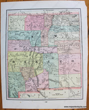 Load image into Gallery viewer, Antique-Map-State-United-States-U.S.-West-New-Mexico-Colorado-Home-Library-and-Supply-Association-Pacific-Coast-1892-1890s-1800s-Late-19th-Century-Maps-of-Antiquity-
