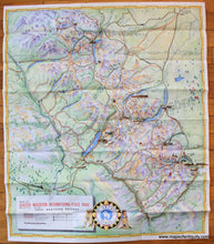 Load image into Gallery viewer, Antique-Map-Pictorial-Map-Glacier-National-Park-Waterton-Lakes-Great-Northern-Railway-Company-1939-1930s-Maps-of-Antiquity
