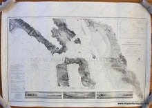 Load image into Gallery viewer, Antique-Coastal-Report-Chart-Preliminary-Chart-of-Entrance-to-San-Francisco-Bay-California-West-California-1856-US-Coast-Survey-Maps-Of-Antiquity-1800s-19th-century
